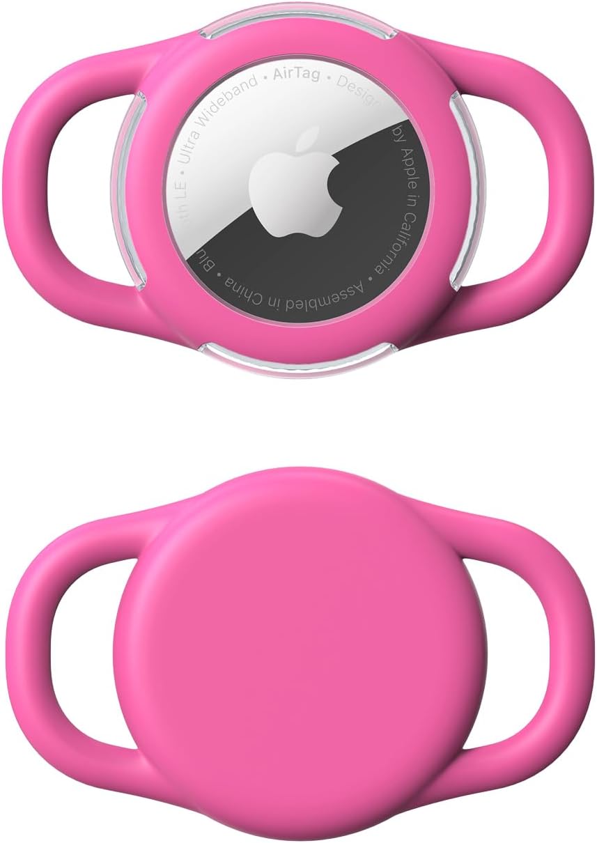 Soft Silicone Air Tag Holder for Collars