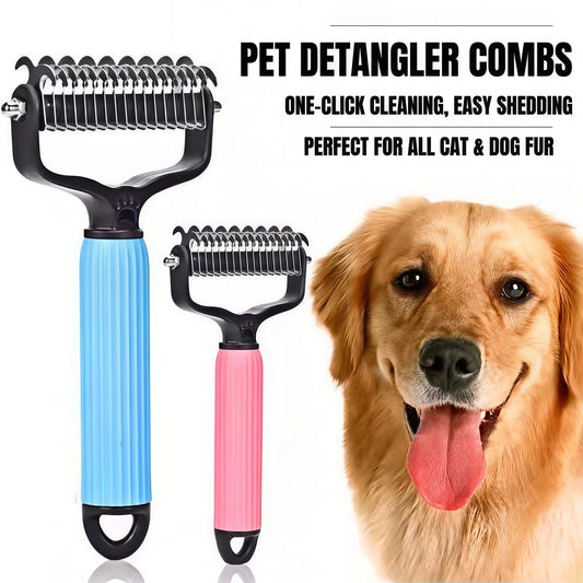 Universal Pet Detangling Comb -Stainless Steel