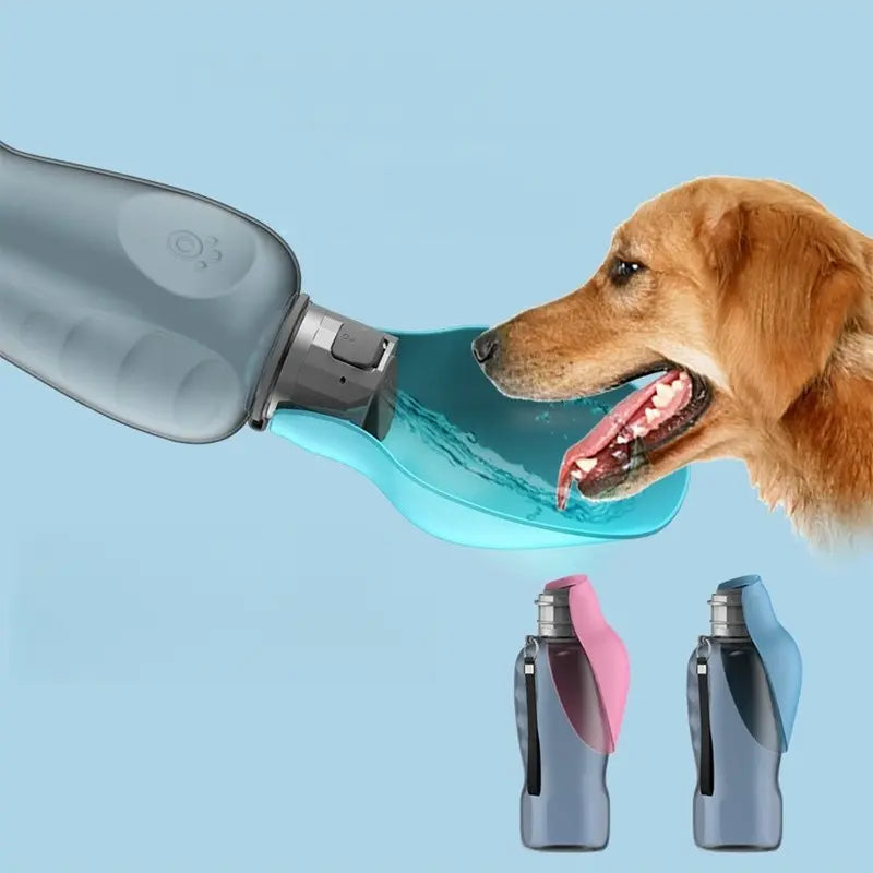 Pet Travel Water Cup, Flip Lid One-Click Release, 800Ml/27Oz Large Capacity