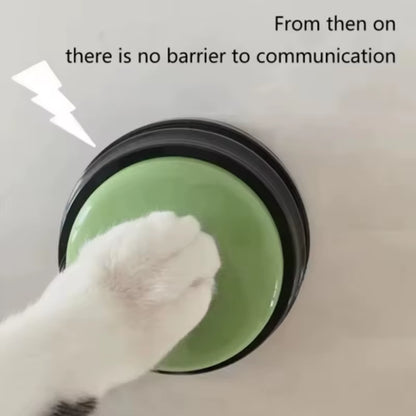 Recordable Pet Toy Speaking Buttons 