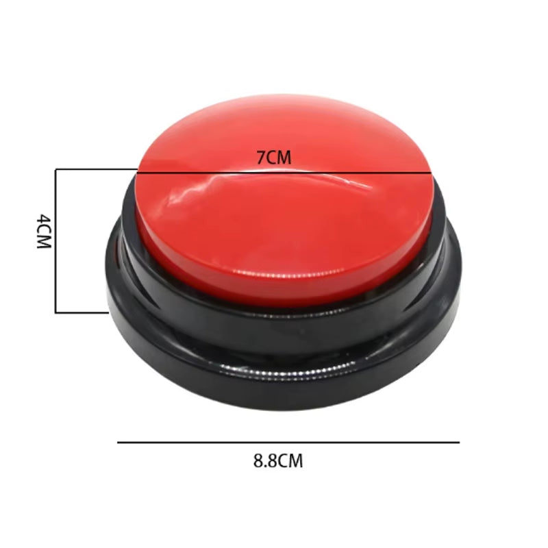 Recordable Pet Toy Speaking Buttons 