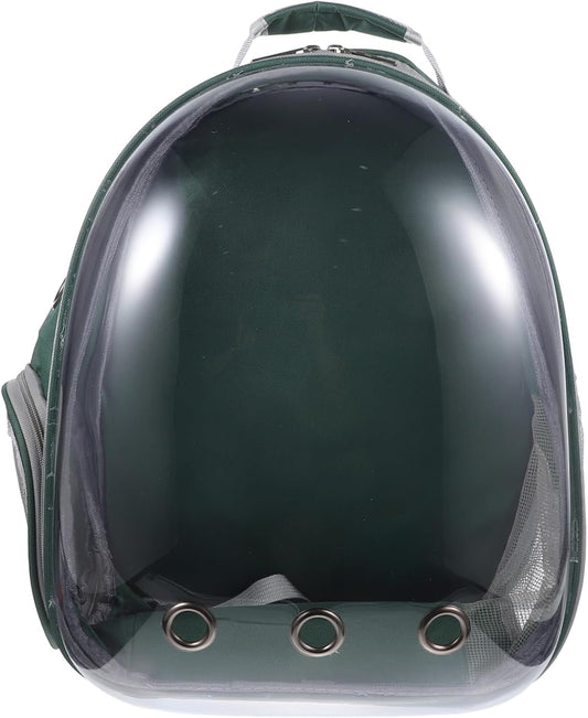 Pet Carrier Mesh Travel Backpack (Dark)