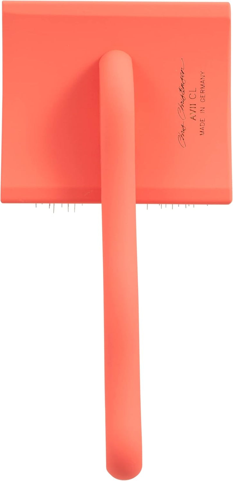 Big G Dog Slicker Brush for Dogs, Groom like a Professional, Fluff Detangle Style, Coral, Large