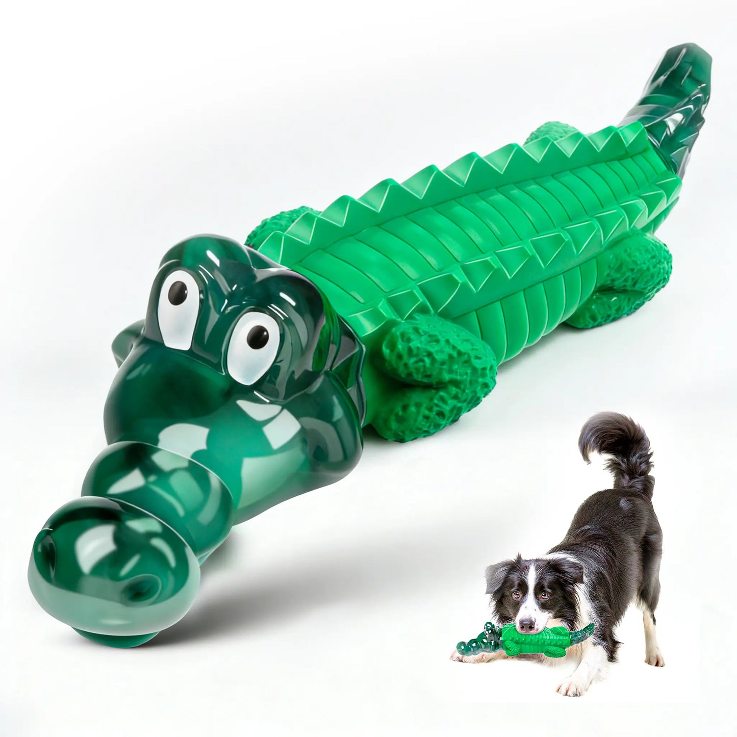 Large Alligator Design with Milk Aroma to Reduce Anxiety and Boredom