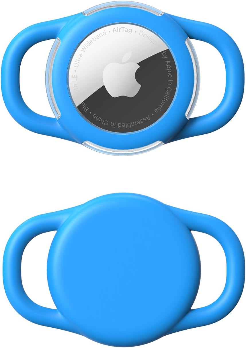 Soft Silicone Air Tag Holder for Collars 