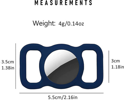 Soft Silicone Air Tag Holder for Collars 