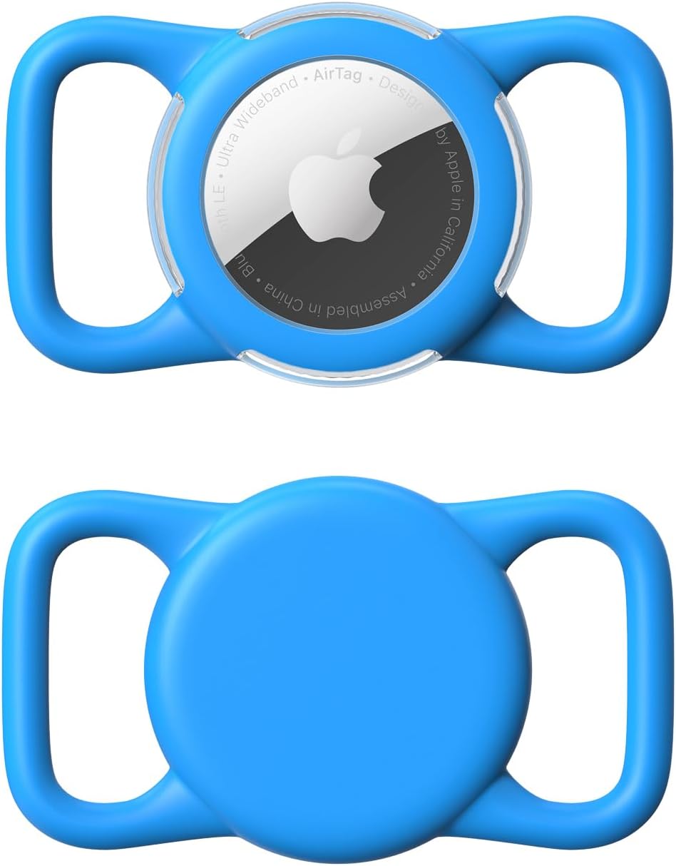 Soft Silicone Air Tag Holder for Collars 