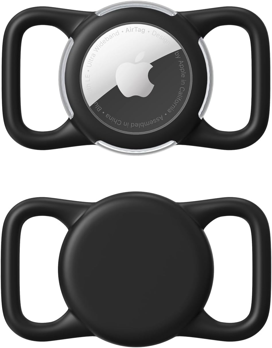 Soft Silicone Air Tag Holder for Collars 