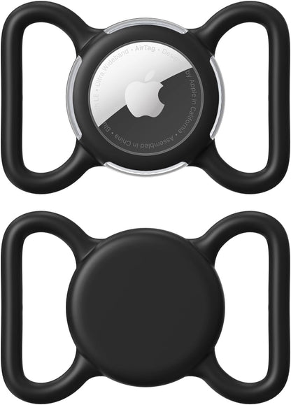 Soft Silicone Air Tag Holder for Collars 