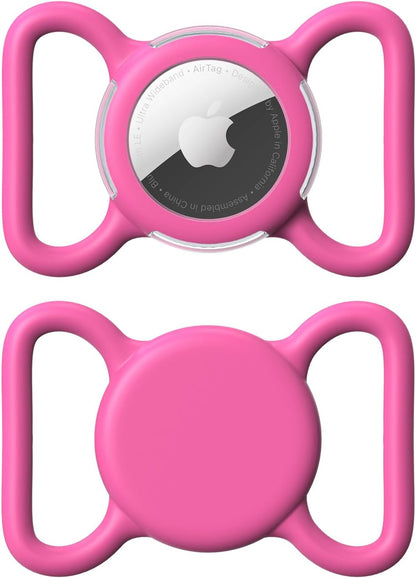 Soft Silicone Air Tag Holder for Collars 