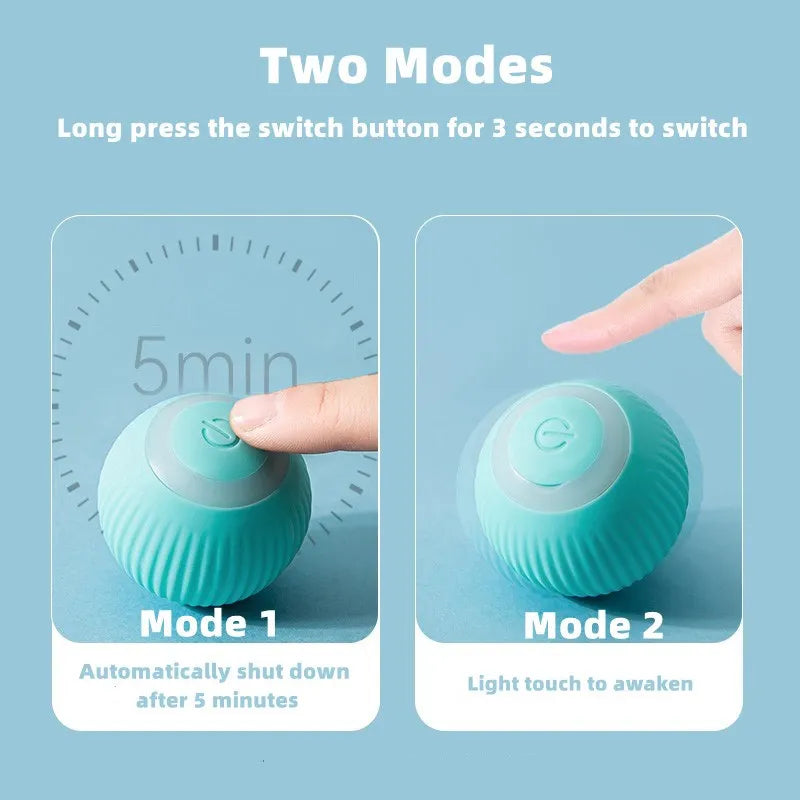 Interactive Automatic Rolling Magic Ball Interactive Cat Toy 