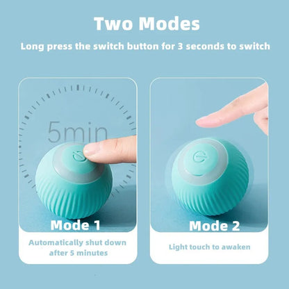 Interactive Automatic Rolling Magic Ball Interactive Cat Toy 