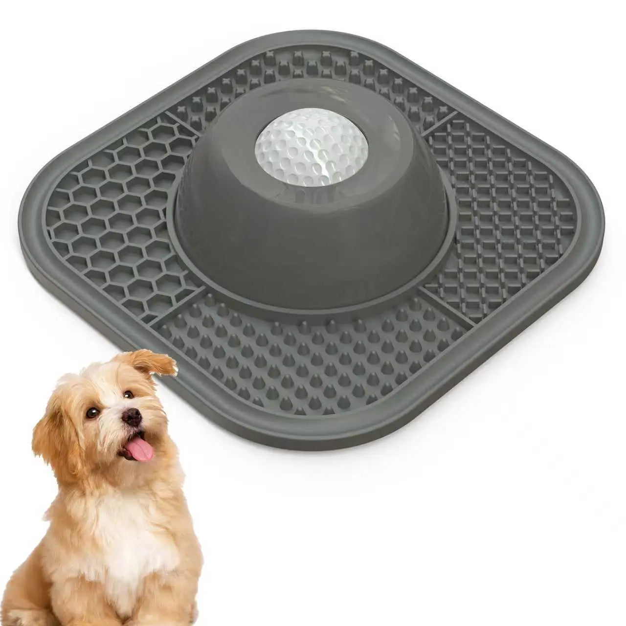 Slow Feeder and Liquid Treat, Bone Broth Dog Lick Bowl
