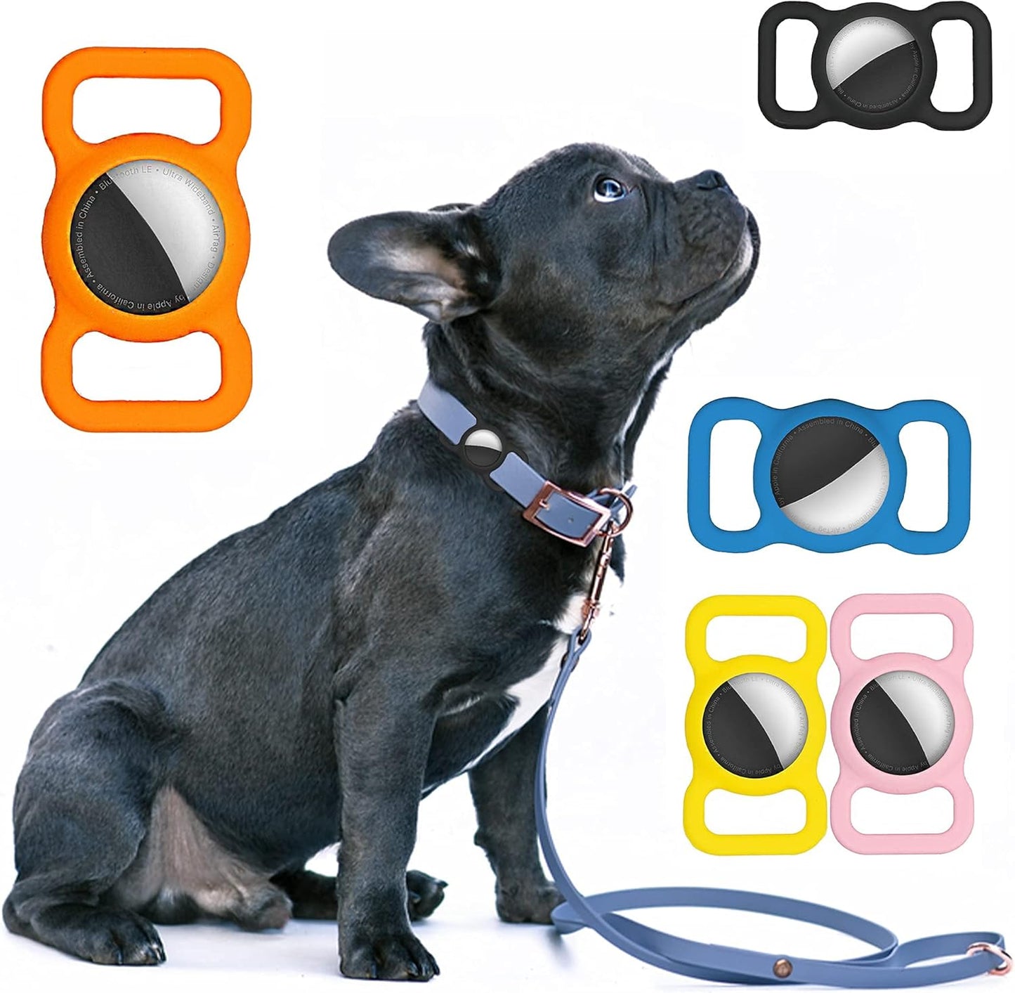 Soft Silicone Air Tag Holder for Collars 