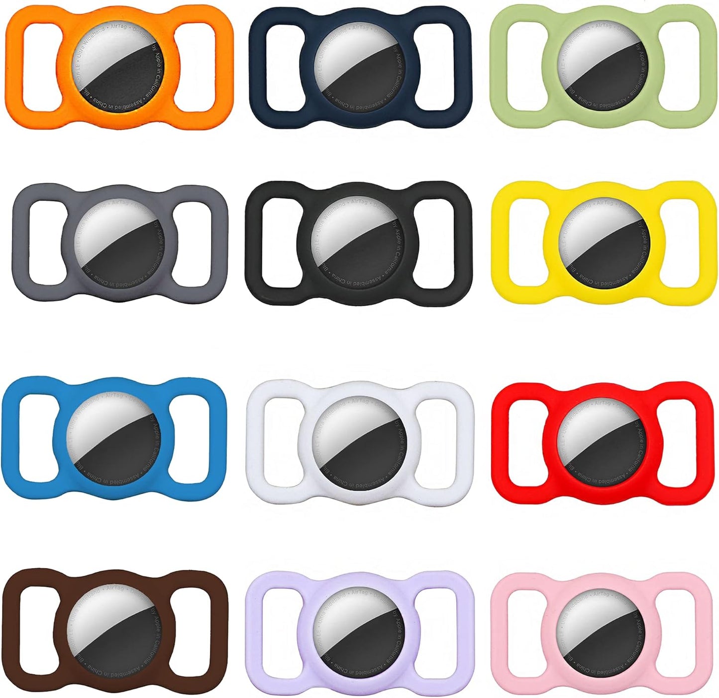 Soft Silicone Air Tag Holder for Collars 