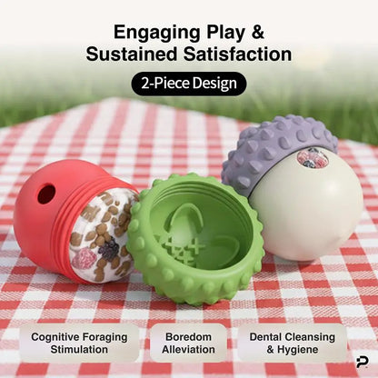 Dog Chew Toy | Slow Feeder to Reduce Bloating & Clean Teeth | Safe, Durable & Dishwasher Safe
