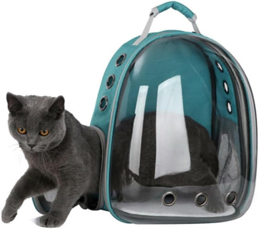 Pet Carrier Mesh Travel Backpack (Dark)