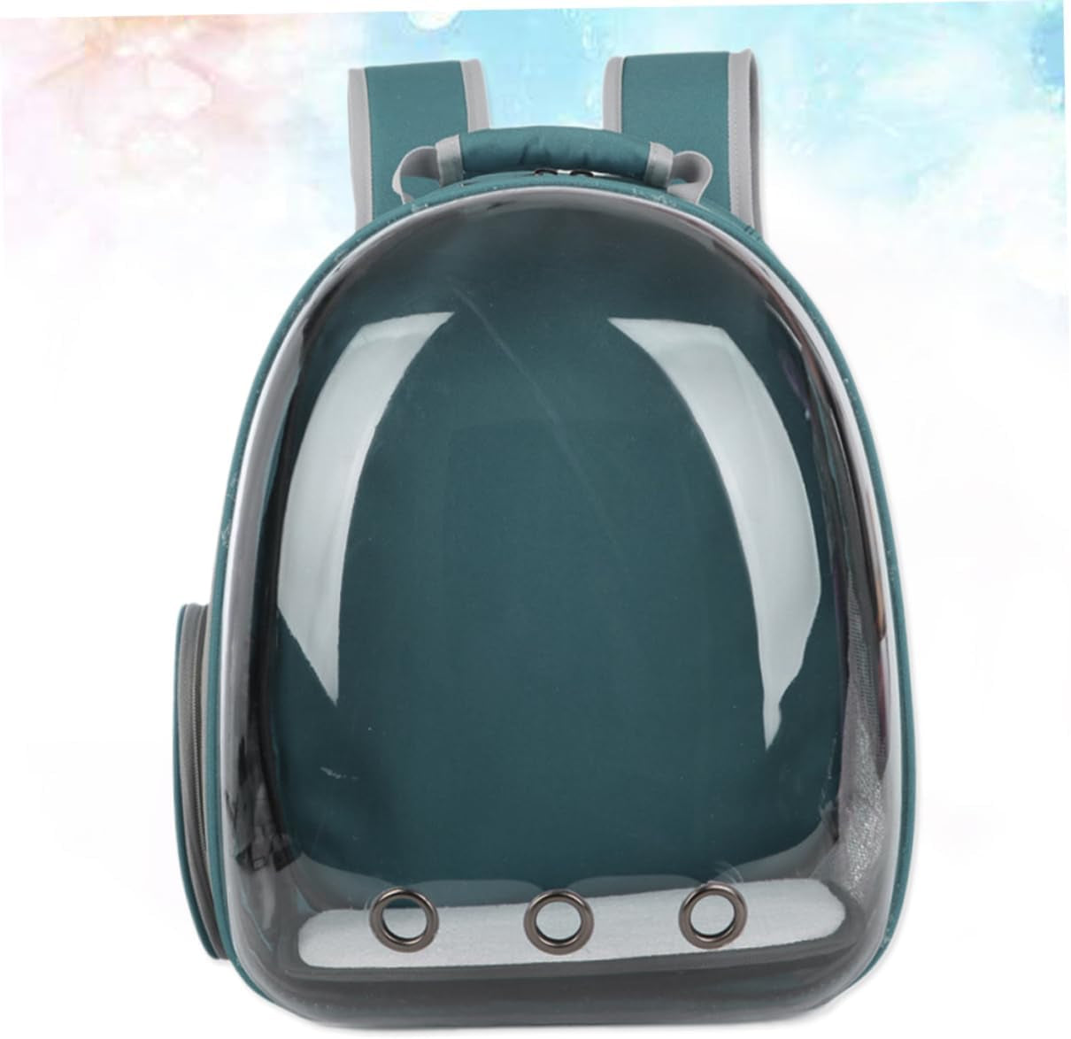 Pet Carrier Mesh Travel Backpack (Dark)