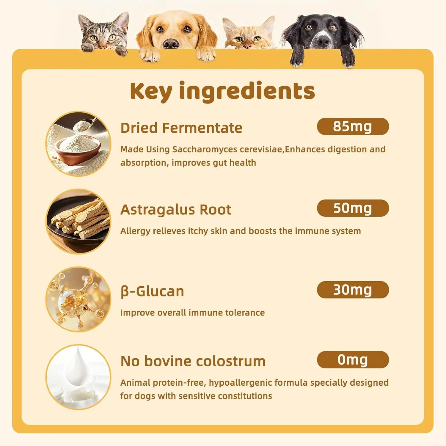 Hipypaw Allergy & Immune Bites for Seasonal Allergies, for Dogs' Gut & Immune Health