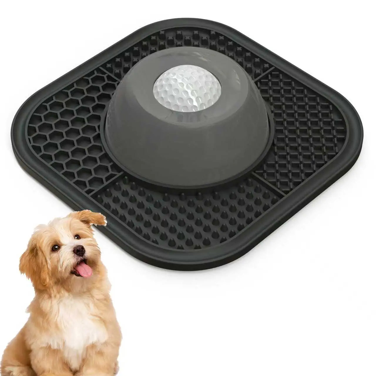 Slow Feeder and Liquid Treat, Bone Broth Dog Lick Bowl