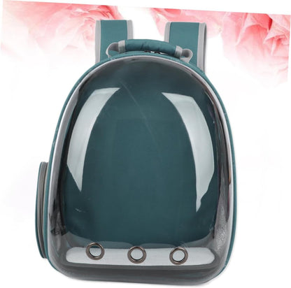 Pet Carrier Mesh Travel Backpack (Dark)
