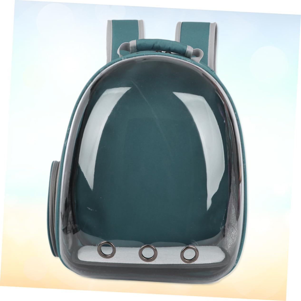 Pet Carrier Mesh Travel Backpack (Dark)