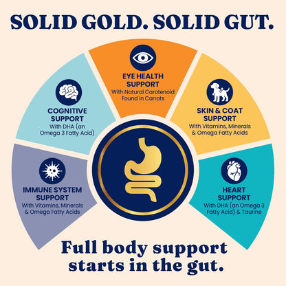 Solid Gold Indoor Dry Cat Food - Grain Free & Gluten Free - Chicken - Sensitive Stomach & Hairball Support for Adult Cats - 12LB